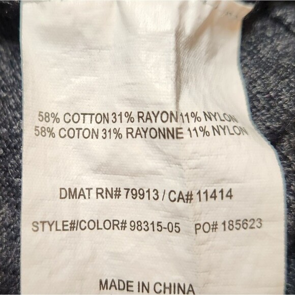 Motherhood Maternity Gray Cardigan Sweater‎ Long Sleeve Button Flowy Tunic M - Picture 10 of 13